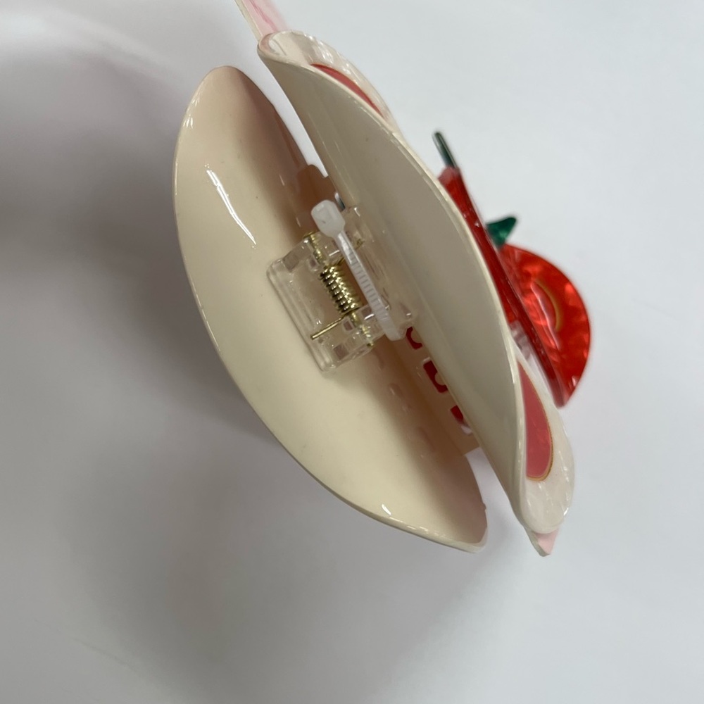 NWT ⚜️🍅⚜️ Frasier Sterling Ciao and Tomato Hair Claw Clips Set of 2 - Picture 8 of 14